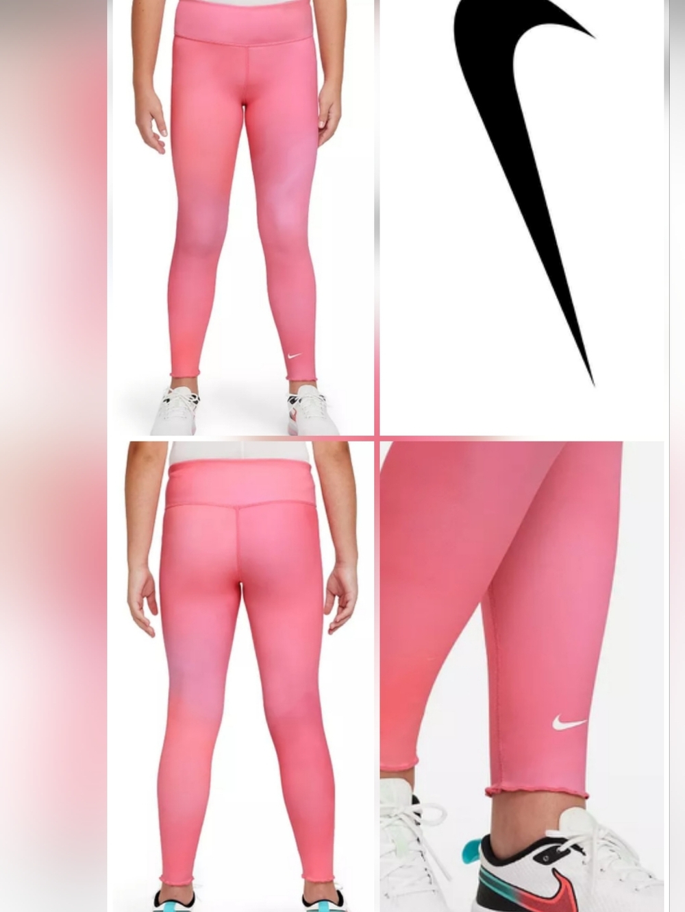 3 For $30 Nike Kids Dri Fit Performance Leggings